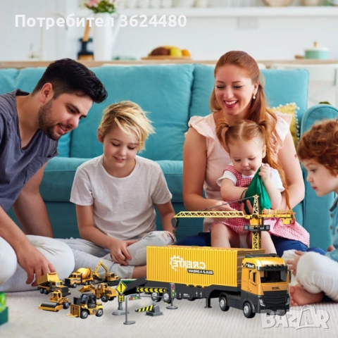 Голям Камион ТИР с Разгъваема Рампа 4741, снимка 3 - Коли, камиони, мотори, писти - 52541795