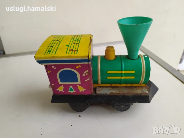 Стара ламаринена играчка, снимка 3 - Антикварни и старинни предмети - 53453763