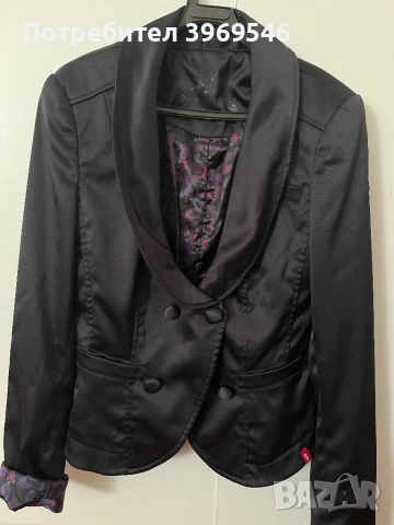 ✨ Елегантност, която говори вместо теб ✨- Черно сако 