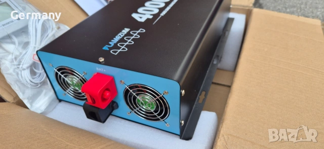 инвертор за ток 12v 220v 4000w пълна синусоида, снимка 2 - Аксесоари и консумативи - 53711873