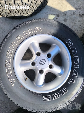 Алуминиеви джанти за Сузуки Витара 15цола, снимка 3 - Гуми и джанти - 53653000