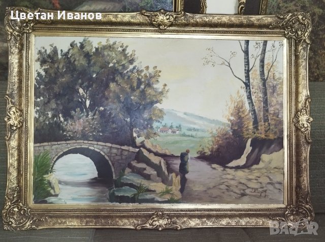 Рисувана картина с размери 105/75