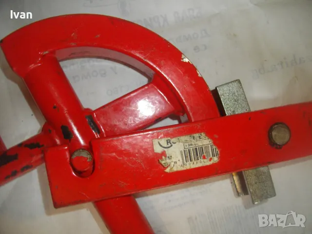 НОВ ROTHENBERGER 22mm НЕМСКИ РЪЧЕН ТРЪБОГИБ УРЕД ОГЪВАНЕ ВСЯКАКВИ ТРЪБИ ДО ф22мм МАСИВЕН ГОЛЯМ ПРОФИ, снимка 10 - Други инструменти - 48228582