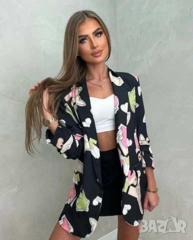 дамски сака с интересни десени , снимка 4 - Сака - 50871329