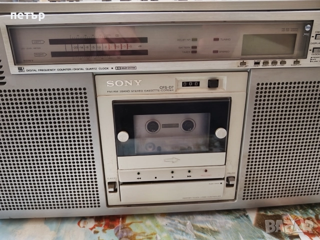 Касетофон Сони, снимка 3 - Радиокасетофони, транзистори - 52868179