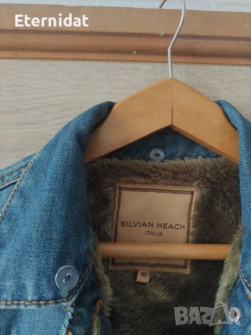 Дънково яке с топла подплата SILVIAN HEACH , снимка 5 - Якета - 38833047