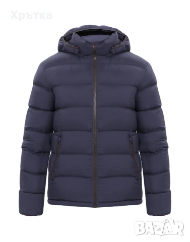 Herno Super Matt Bomber - Оригинално мъжко зимно яке размер 50 / M