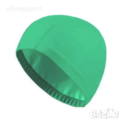 Плувна шапка, изработена от текстил, която се поставя и сваля бързо и лесно. 