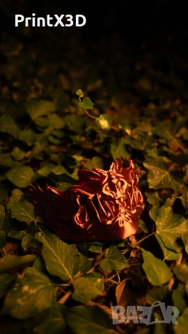 3д Принтирана драконова маска