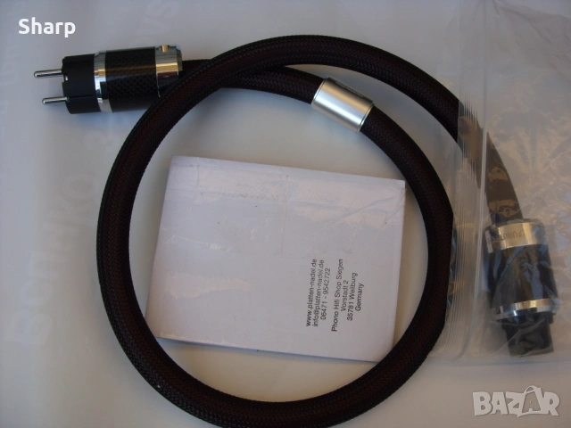 Захранващ кабел FURUTECH, снимка 2 - Ресийвъри, усилватели, смесителни пултове - 53524280