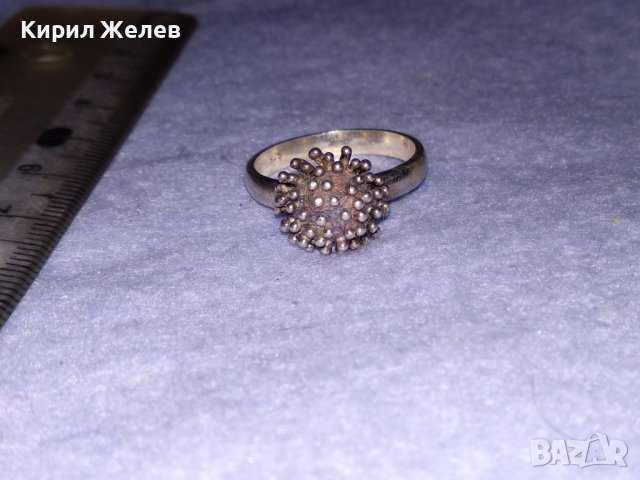 СРЕБЪРЕН ФЕШЪН АРТ ПРЪСТЕН СРЕБРО 925 АНГЛИЯ БУТИКОВ ДИЗАЙН 38677, снимка 13 - Пръстени - 41637917