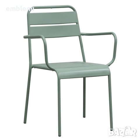 Стол трапезен градински BRIO ARM Зелен, снимка 1 - Столове - 44276037