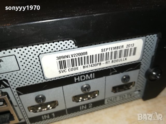 LG BH7430 BLU-RAY 3D RECEIVER WI-FI/ USB/LAN/BLUETOOTH/HDMI L1210231138, снимка 18 - Ресийвъри, усилватели, смесителни пултове - 42533673
