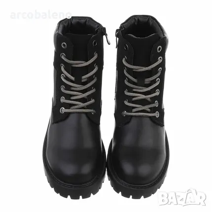 Дамски боти с връзки, 4цвята , снимка 14 - Дамски боти - 47683447