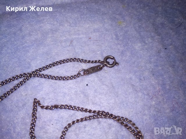 АВТОРСКО СРЕБЪРНО АР ДЕКО КОЛИЕ СРЕБРО 925 Част От КОМПЛЕКТ с ШЛИФОВАН НАТУРАЛЕН ЧЕРВЕН КОРАЛ 34618, снимка 13 - Колиета, медальони, синджири - 39569186