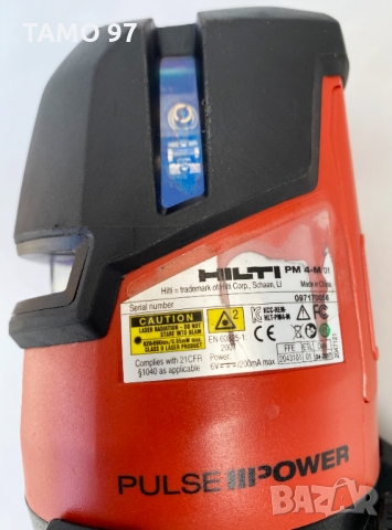 ЛИНЕЕН ЛАЗЕР Hilti PM4-M перфектен!, снимка 8 - Други инструменти - 36059404