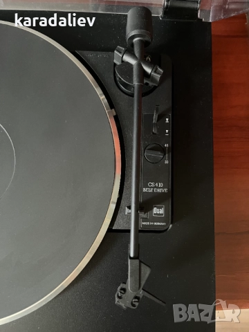 Грамофон Dual CS 410 с RIAA коректор, снимка 5 - Грамофони - 52930777