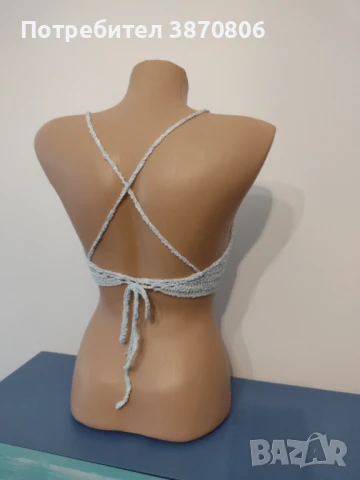 Дамско бюстие от вискоза и памук - универсален размер, снимка 3 - Корсети, бюстиета, топове - 50454207