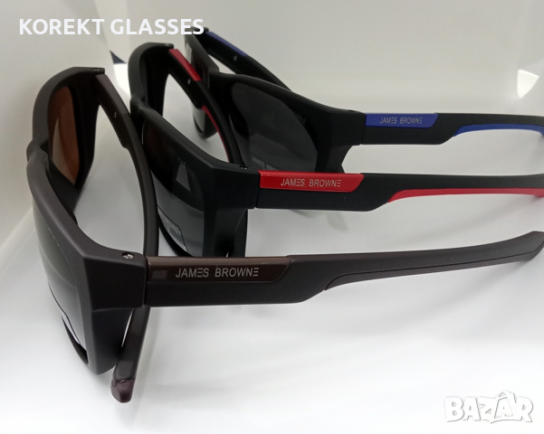 JAMES BROWN HIGH QUALITY POLARIZED 100% UV защита TOП цена! Гаранция!, снимка 3 - Слънчеви и диоптрични очила - 36153331
