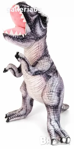 Реалистичен плюшен динозавър Тиранозавър Рекс T-Rex – 30 см, снимка 2 - Плюшени играчки - 41207787