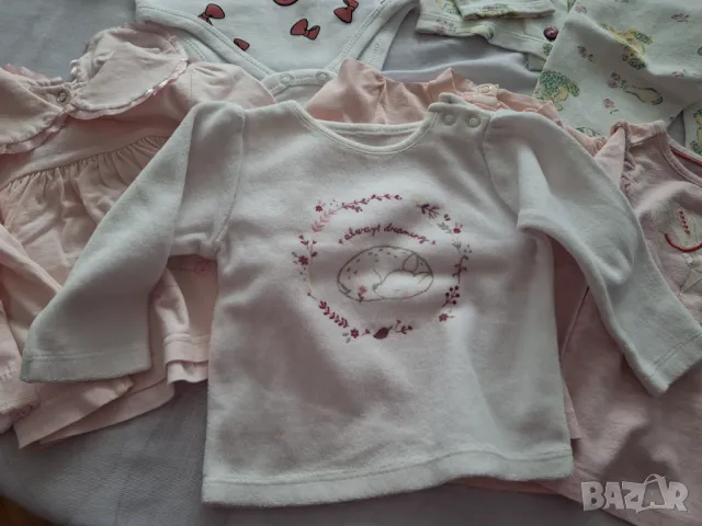 Дрешки за бебе момиче. Размер 0-3м, 3-6м, снимка 4 - Комплекти за бебе - 49689216