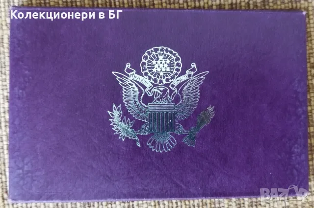СЕТ С ПЕТ ❗️PROOF❗️МОНЕТИ - САЩ 1985 ГОДИНА