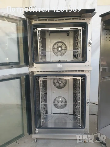 2 бр. конвектомати/фурни Miwe FBC 6.0604/10.0604, снимка 3 - Други машини и части - 53657138