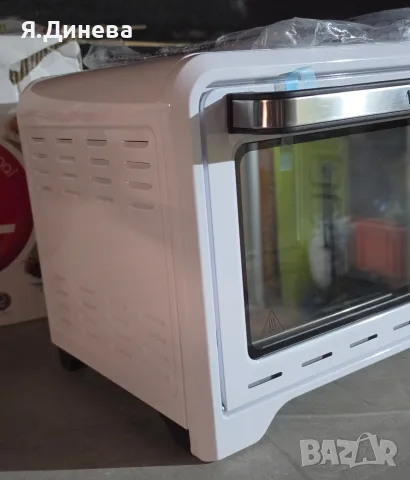 Малка фурничка Moulinex 19L с транспортен дефект , снимка 5 - Печки, фурни - 56106268