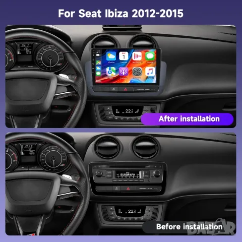 Мултимедия за Seat Ibiza 2012-2015, Навигация, Carplay, Android Auto, Waze, Андроид, Сеат Ибиза, снимка 5 - Аксесоари и консумативи - 56191587