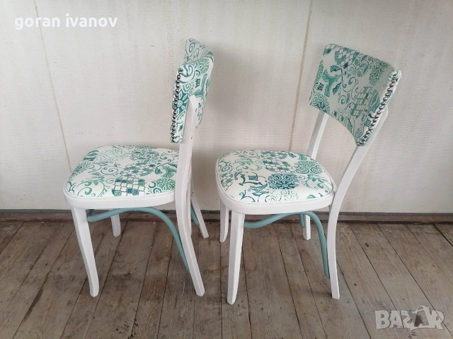 Продавам два винтидж стола , снимка 4 - Столове - 53330165