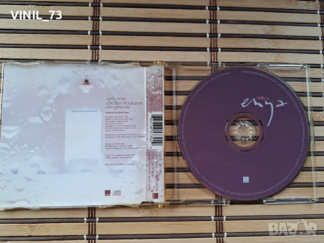 Enya – Only Time, снимка 2 - CD дискове - 50384359