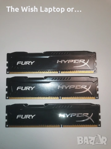 Рам Kingston HyperX fury