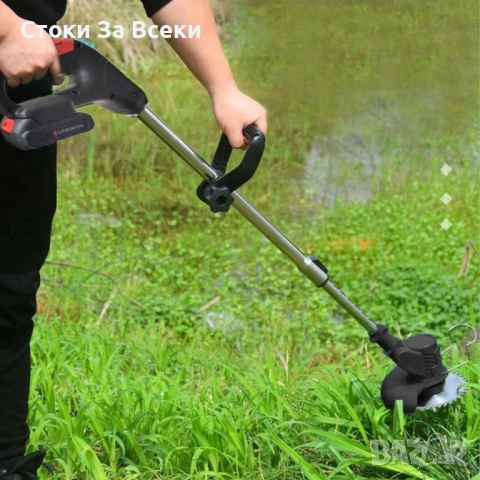 Акумулаторен тример за трева XXL с 2 батерии