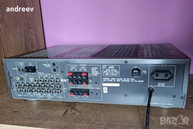 JVC RX-507 транзисторен съраунд ресийвър, снимка 10 - Ресийвъри, усилватели, смесителни пултове - 56109200