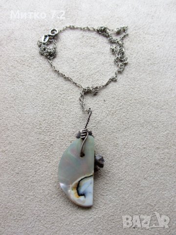 	сребърен медальон 8, снимка 4 - Колиета, медальони, синджири - 40800685