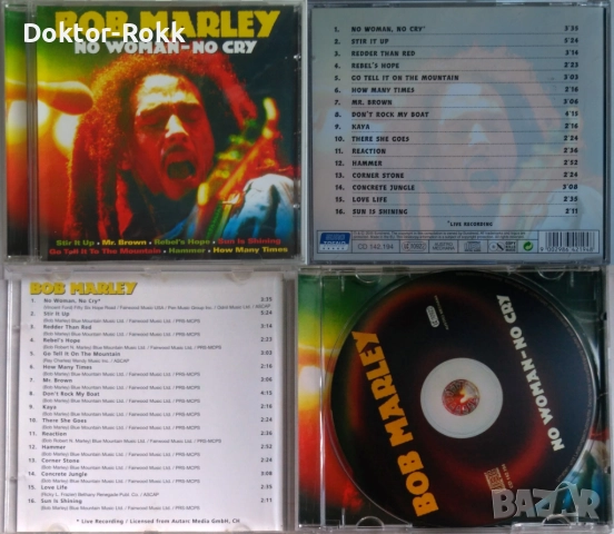Bob Marley - оригинални и неофициални дискове / CD, снимка 3 - CD дискове - 41751159