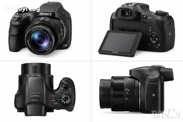 Sony Cyber-shot DSC-HX400V, 50x оптичен zoom, Обектив ZEISS Vario-Sonnar T*