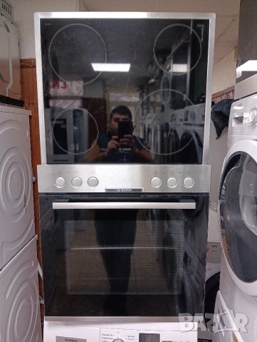 Като нова иноксова печка за вграждане Бош Bosch с две години гаранция!