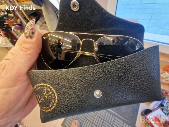 Ray-Ban Aviator Large Metal унисекс слънчеви очила , снимка 8 - Слънчеви и диоптрични очила - 55922091