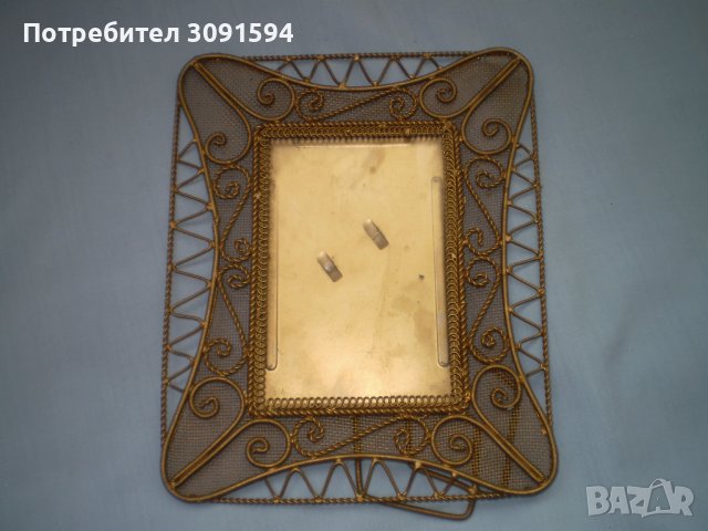 Настолна рамка за снимка филигран, снимка 5 - Други ценни предмети - 41376731