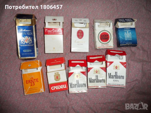 кутии от цигари, снимка 5 - Антикварни и старинни предмети - 41633347