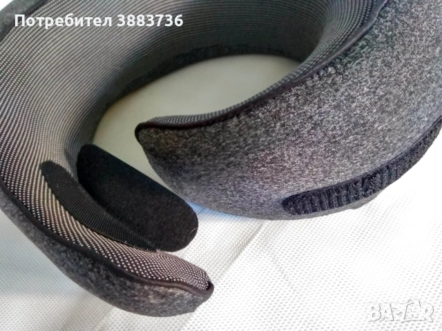 Възглавница за път Gab с мемори пяна и калъф, снимка 5 - Самолетни екскурзии - 53531333