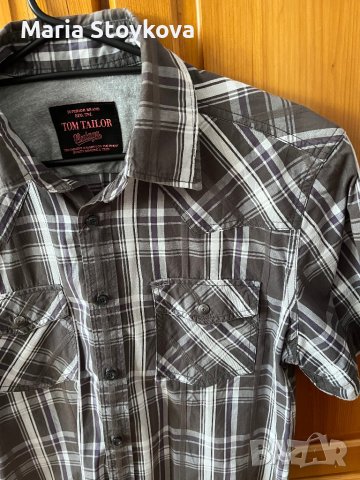 Мъжка риза -Tom Tailor, снимка 2 - Ризи - 40386023