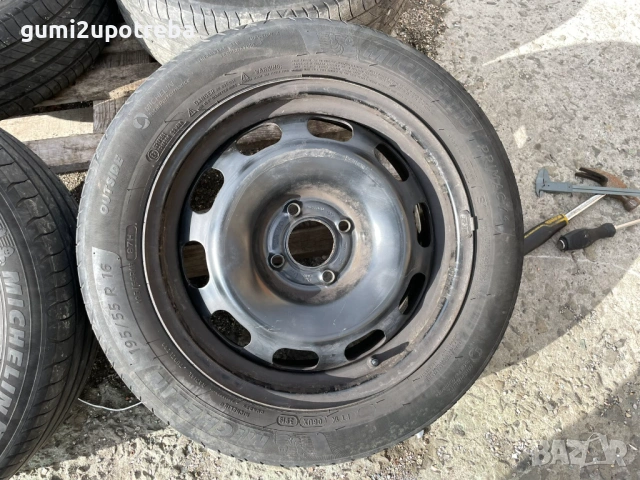 16 цола джанти 4х108 Opel Corsa Lancia Ypsilon 6,5J et38 Гуми 195/55/16, снимка 2 - Гуми и джанти - 53012989