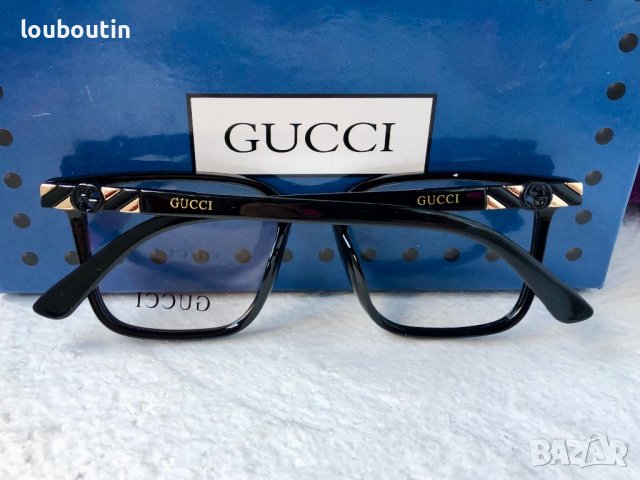 Gucci диоптрични рамки.прозрачни слънчеви,очила за компютър, снимка 10 - Слънчеви и диоптрични очила - 41839769