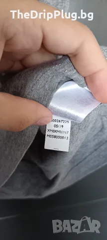 Tommy Hilfiger размер L мъжка тениска в сив цвят , снимка 5 - Тениски - 55768367