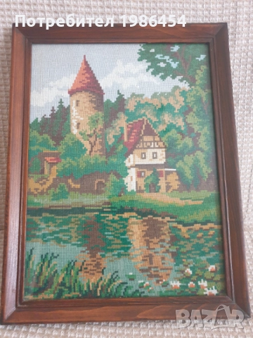 Гоблен- Горски замък., снимка 2 - Гоблени - 51471267