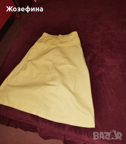 Жълта пола от плътен плат в Поли в гр. София - ID39343860 — Bazar.bg