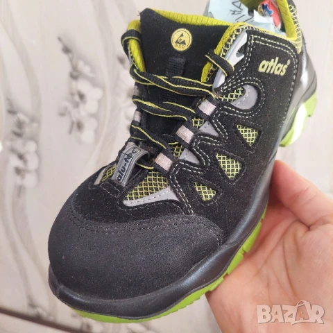 Предпазни/ работни обувки Atlas Alu-Tec 160  ESD  номер 38, снимка 4 - Други - 50729337
