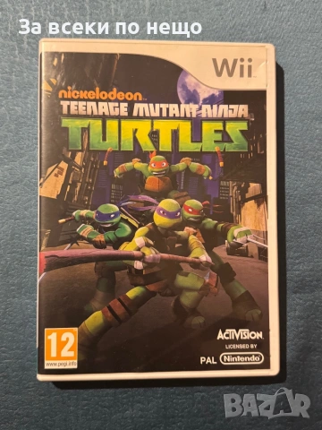 Игра за Nintendo wii Nickelodeon Teenage Mutant Ninja Turtles TMNT 